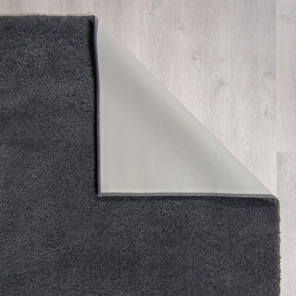 Temno siva pralna preproga iz recikliranih vlaken 80x150 cm Fluffy – Flair Rugs-image-2