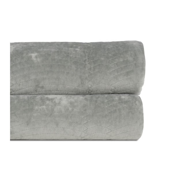 Prašno zeleno prešito pregrinjalo 180x260 cm – Ixia