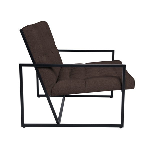 Rjavi fotelj Mazzini Sofas Aster-image-2