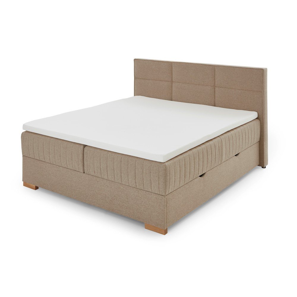Boxspring postelja s prostorom za shranjevanje Tambo