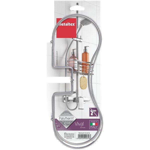 Polica za tuš Metaltex Viva-image-3