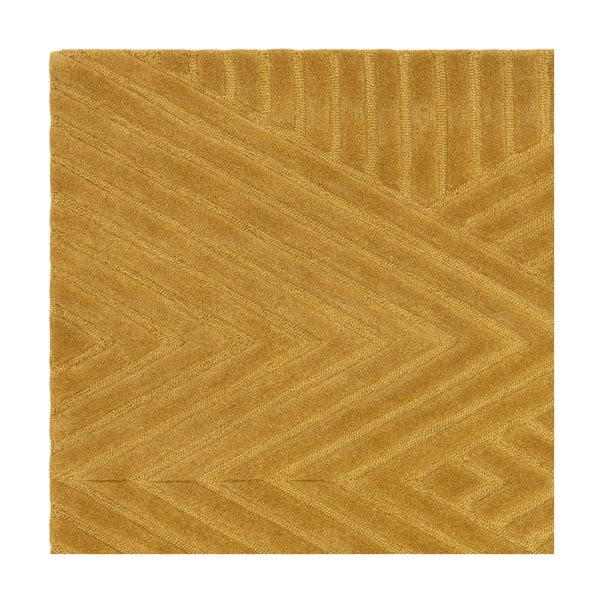 Oker rumena volnena preproga 120x170 cm Hague – Asiatic Carpets-image-3