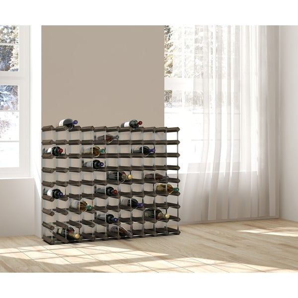 Stojalo za vino iz borovega lesa za 90 steklenic - RTA-image-4