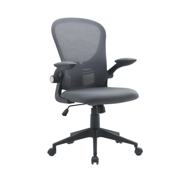 Siv oblazinjen pisarniški stol Kempton – Yes Everyday