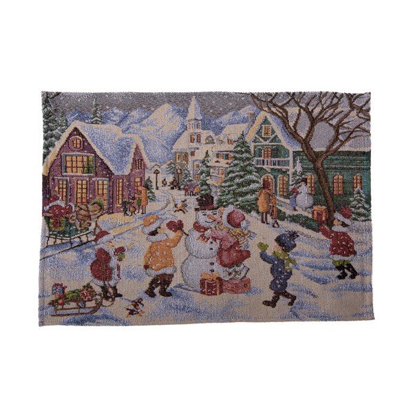 Tekstilni pogrinjek z božičnim motivom 33x48 cm – Dakls