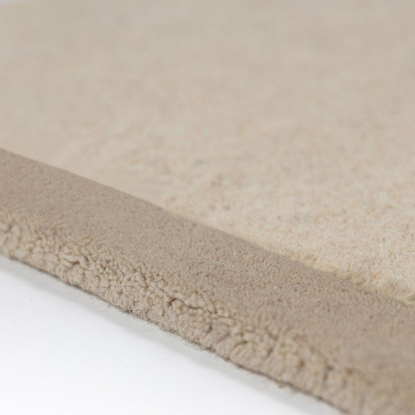 Ročno tkana volnena preproga v naravni barvi 120x180 cm Lozenge – Flair Rugs-image-4