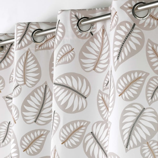 Bež zavesa 140x260 cm Alma – douceur d'intérieur-image-2