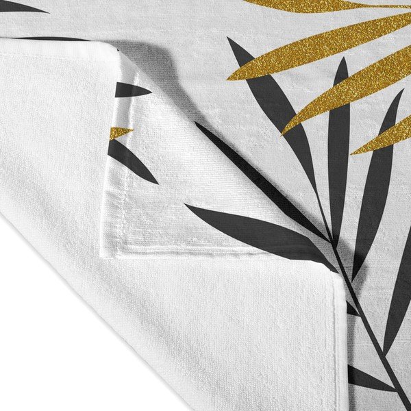 Brisača 70x150 cm Foliage – Blanc-image-3