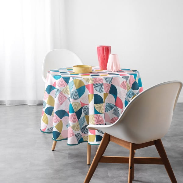 Namizni prt ø 180 cm Rythmo – douceur d'intérieur-image-1