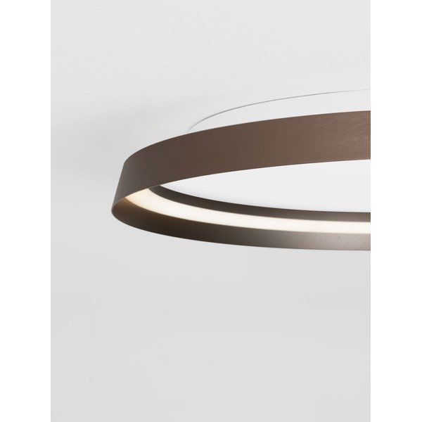 Rjava aluminijasta LED zatemnitvena stropna svetilka Ormi – Nova Luce-image-2