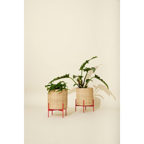 Cvetlični lonec iz ratana ø 30 cm Splint – Hübsch-image-1