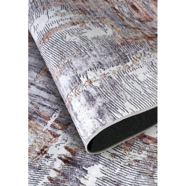 Siva preproga 120x160 cm Malard Copper Gold – Elle Decoration-image-3