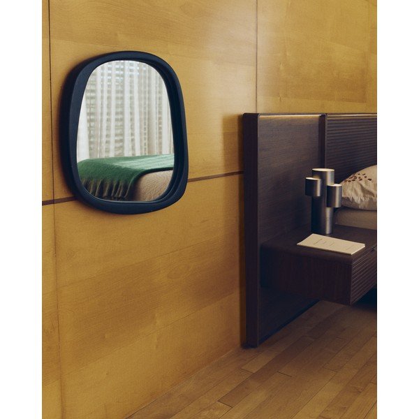 Stensko ogledalo z lesenim okvirjem 45,5x47 cm Alura – Kave Home-image-3