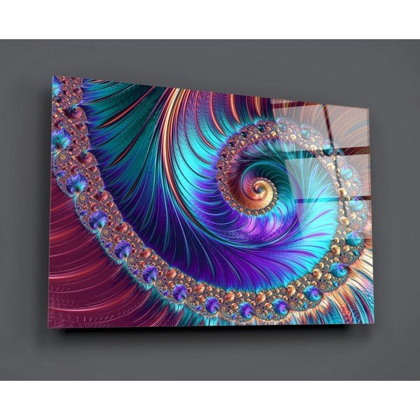 Steklena slika Insigne Peacock-image-3