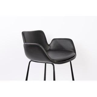 Črni barski stoli v kompletu 2 ks 91,5 cm Brit – Zuiver