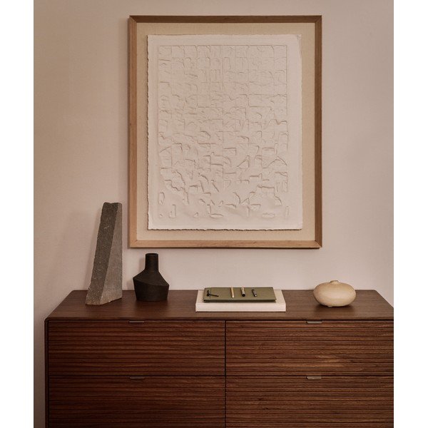 Komoda v orehovem dekorju v temni naravni barvi 120x75x50 cm Norlen – Kave Home-image-4