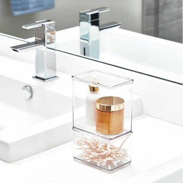 Prozorna škatla za shranjevanje iDesign The Home Edit, 7,9 x 11,9 cm-image-1