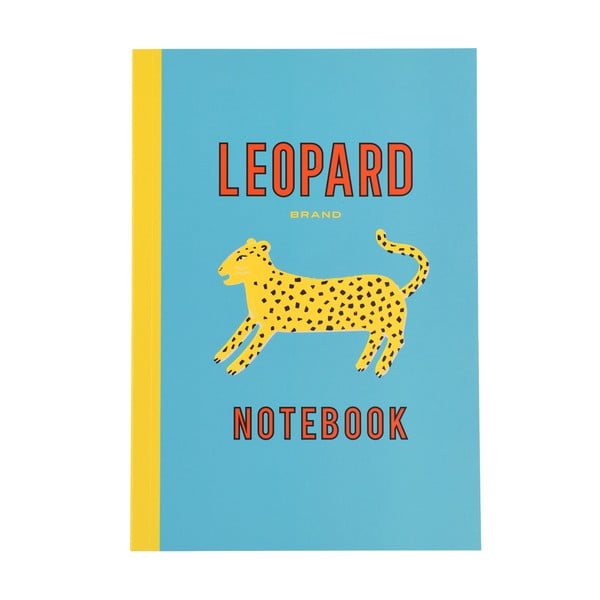 Zvezek 60 strani A5 format Leopard - Rex London
