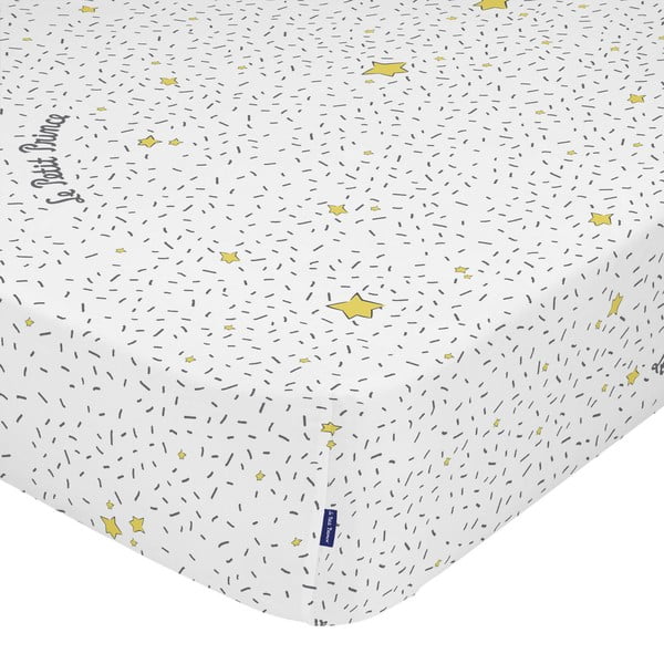 Napenjalna bombažna rjuha za otroško posteljo 90x200 cm Aventureux - Mr. Fox