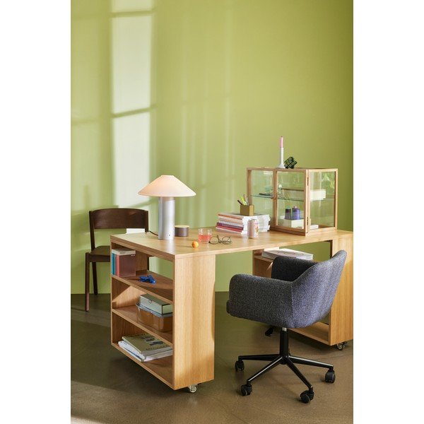 Vitrina v hrastovem dekorju 60x42x32 cm Poetic – Hübsch-image-3