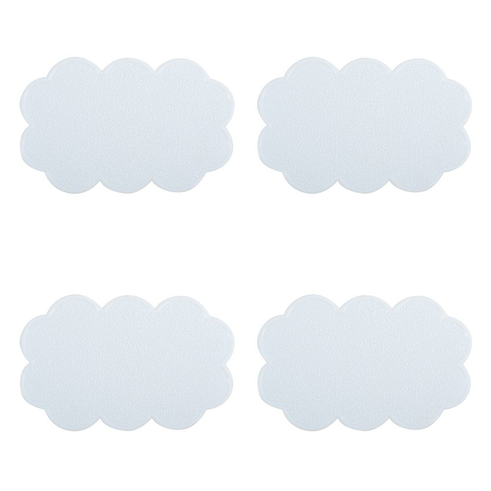 Otroške protizdrsne podloge za kad 4 ks Nuages