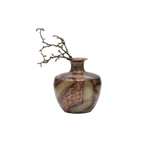 Dekorativna vaza iz reciklirane kovine BePureHome, ø 30 cm-image-2