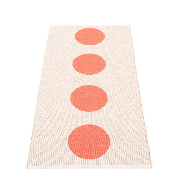 Rožnato-oranžen zunanji in notranji tekač 70x150 cm Vera Flamingo – Pappelina-image-2