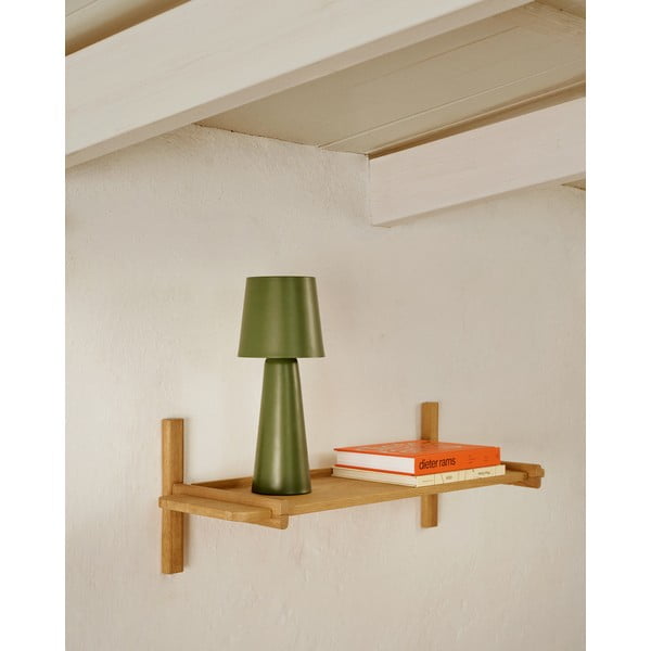 Sistem modularnih polic iz masivnega hrasta v naravni barvi 90x28 cm Sitra – Kave Home-image-1