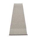Siv zunanji in notranji tekač 70x300 cm Edit Warm Grey – Pappelina