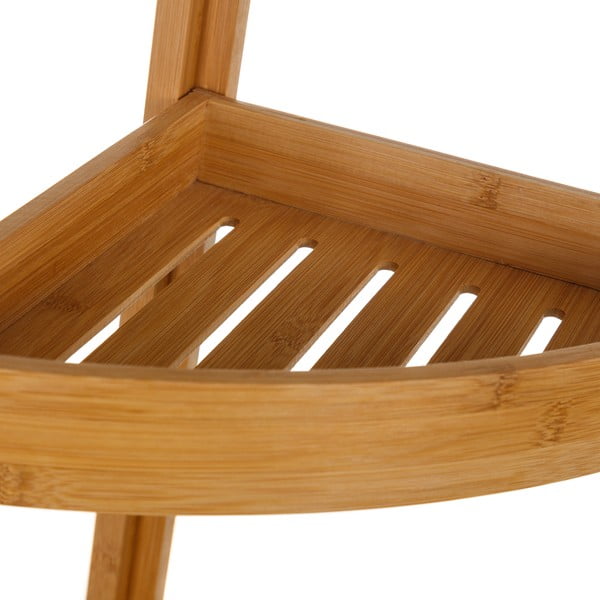 Kotni regal s 3 policami iz bambusa Casa Selección Bamboo -image-1