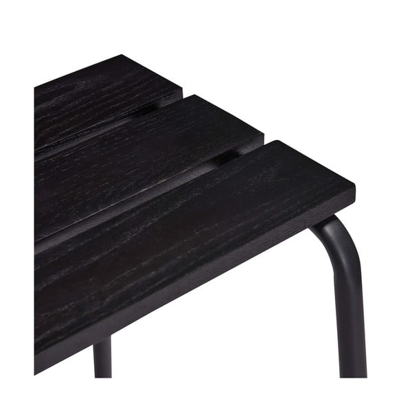 Črni barski stoli v kompletu 2 ks (višina sedeža 76 cm) Stilt – Hübsch-image-3