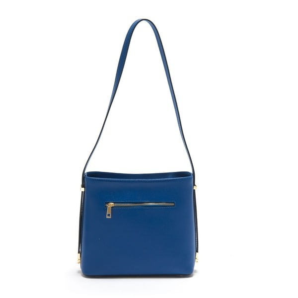 Modra usnjena torbica Isabella Rhea Jacobinia