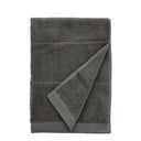 Temno siva frotirna bombažna brisača 50x100 cm Line – Södahl