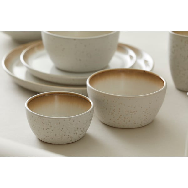 Bež skledica iz kamenine 600 ml Gastro Cream – Bitz-image-1