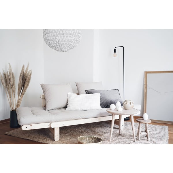 Raztegljiv kavč Karup Design Beat White/Yellow-image-1