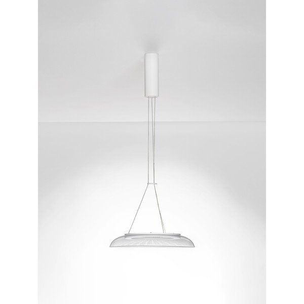 Mat bela aluminijasta LED viseča svetilka s senčilom iz akrilnega stekla ø 40 cm Mantle – Nova Luce-image-4