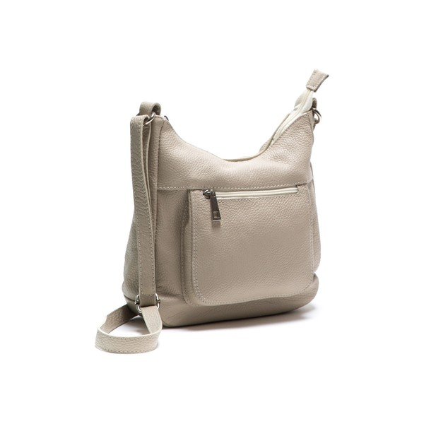 Usnjena torbica Anna Luchini 1172 Beige-image-1
