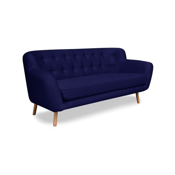 Temno modra zofa Cosmopolitan design London, 192 cm-image-2
