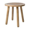 Stranska mizica iz mangovega lesa Zuiver Dendron, ⌀ 43 cm