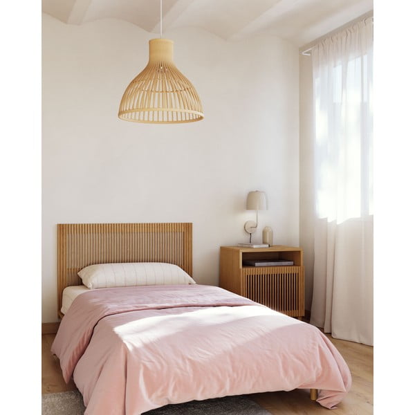 Vzglavje iz masivnega hrasta v naravni barvi 105x70 cm Beyla – Kave Home-image-4
