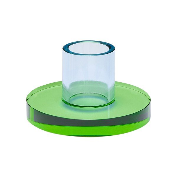 Steklen svečnik Astra – Hübsch