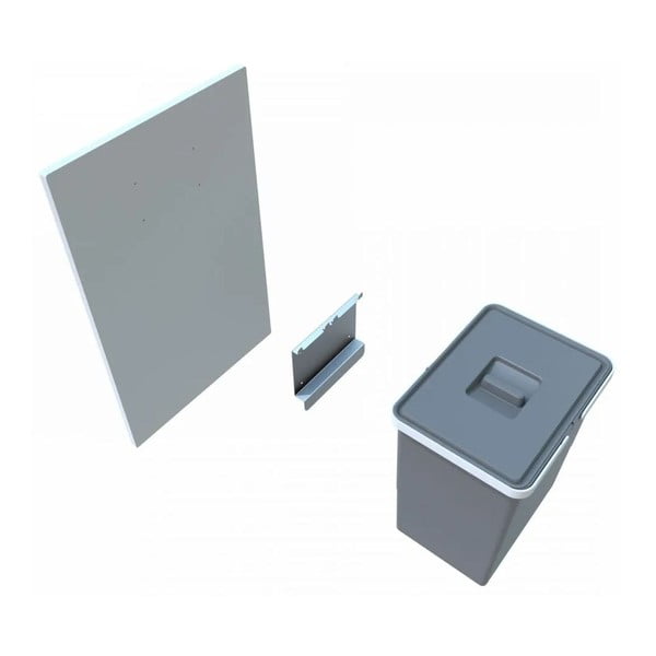 Izvlečni plastični koš 15 l Easy - Elletipi-image-2