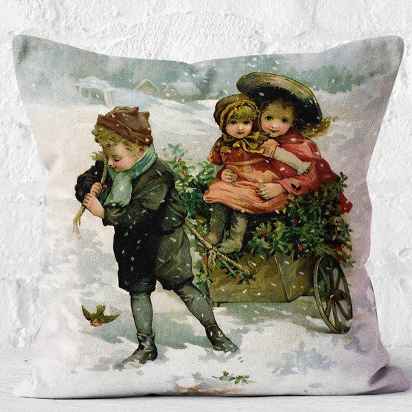 Prevleka za blazino z božičnim motivom 43x43 cm – Mila Home-image-4
