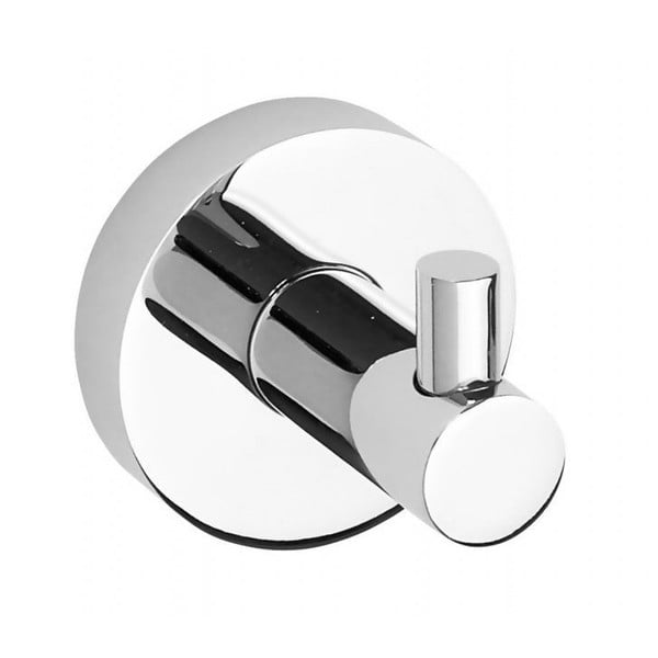 Srebrn medeninast kljukasti obešalnik Sapho X-Round-image-1