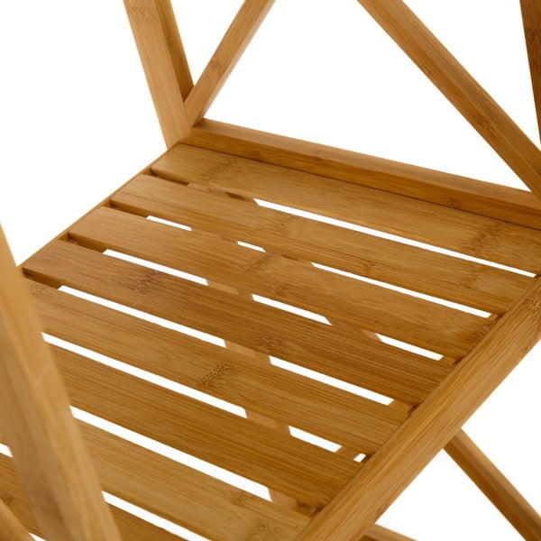 Bambusova kopalniška polica v naravni barvi 33x119 cm – Casa Selección-image-1