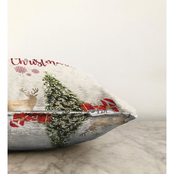 Prevleka za blazino z božičnim motivom 43x43 cm – Mila Home-image-1