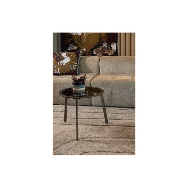 Črna mizica 58x58 cm Lax – BePureHome-image-4