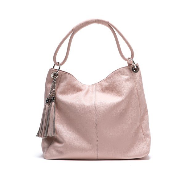 Usnjena torbica Anna Luchini 71 Rosa