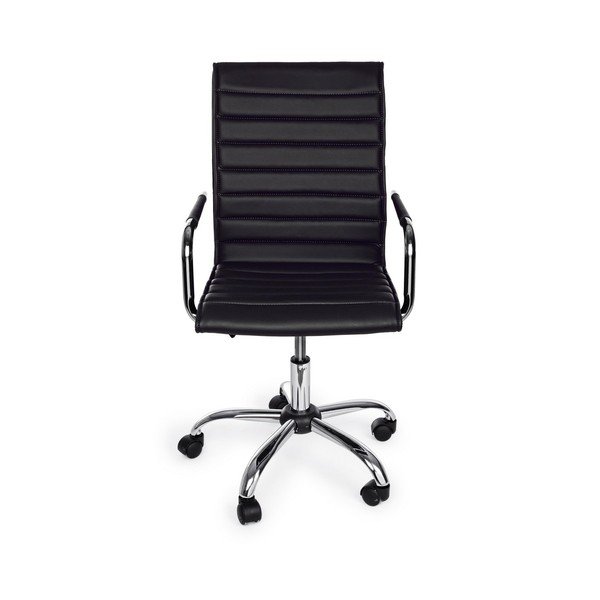 Črn pisarniški stol iz umetnega usnja Perth – Yes Everyday-image-2