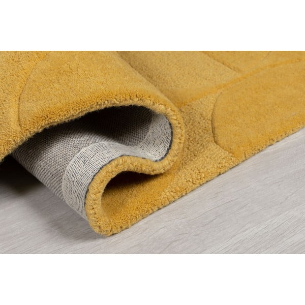 Rumena volnena preproga Flair Rugs Gigi, 200 x 290 cm-image-2